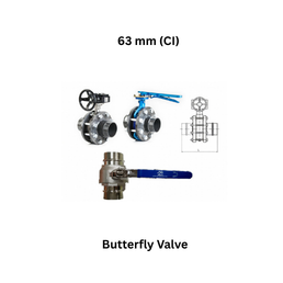 AirPipe Butterfly Valve - 63 mm (CI)