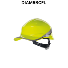 Delta Plus Baseball Diamond V Safety Helmet - DIAM5BCFL - Yellow