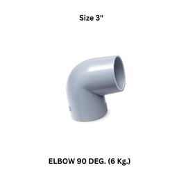 Ajay Greenline Uv-r Pressure Fitting As Per IS 7834 Elbow 90° (6 Kg) 90 mm