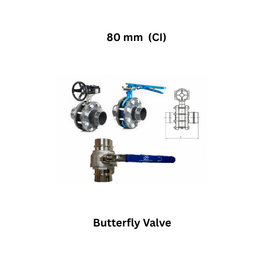 AirPipe Butterfly Valve - 80 mm (CI)