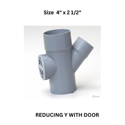 Ajay Greenline Reducing Y With Door 110 mm x 75 mm