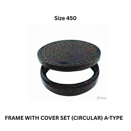Ajay Greenline Frame with Cover Set (Circular ) A-Type 450 mm