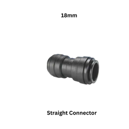 Luthra Pneumsys Straight Connector - 18 mm