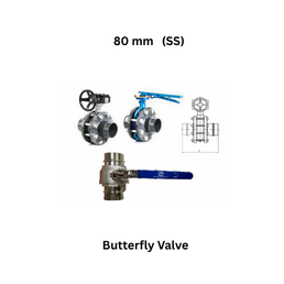 AirPipe Butterfly Valve - 80 mm (SS)