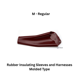 Honeywell Rubber Insulating Sleeves and Harnesses Molded Type Maroon Color - Regular
