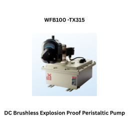 Fluid Masters DC Brushless Explosion Proof Peristaltic Pump WFB100 -TX315