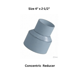 Ajay Greenline Concentric Reducer 110 mm x 75 mm