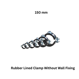 Luthra Pneumsys Rubber Lined Clamp Without Wall Fixing - 150 mm