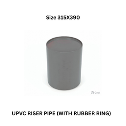 Ajay Greenline Upvc Riser Price (With Rubber Ring ) 315 mm x 390 mm
