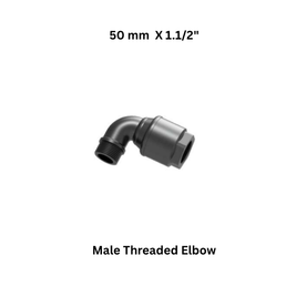 Luthra Pneumsys Male Threaded Elbow - 50 mm X 1.1/2"