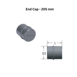 MechAir End Cap - 205mm