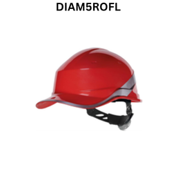 Delta Plus Baseball Diamond V Safety Helmet - DIAM5ROFL - Red