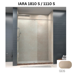 Jaquar IARA 1810 S / 1110 S - Free walk-in shower enclosure JSE-GDS-810S0900SX - 1950 x 900 mm