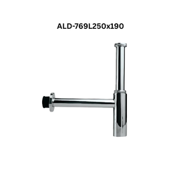 Jaquar Allied Bottle Trap 32mm Size with 250mm & 190mm Long Wall Connection Pipes