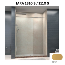Jaquar IARA 1810 S / 1110 S - Free walk-in shower enclosure JSE-GBP-810S0900SX - 1950 x 900 mm