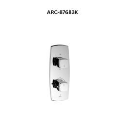 Jaquar Aquamax Exposed Part Kit of Thermostatic Shower Mixer with 3-way diverter (Suitable for ALD-683)