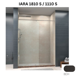 Jaquar IARA 1810 S / 1110 S - Free walk-in shower enclosure JSE-BCH-810S1000SX - 1950 x 1000 mm