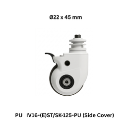 ISupo Poly PU IV16-(E)ST/SK-125-PU (Side Cover) - Ø22 x 45 mm