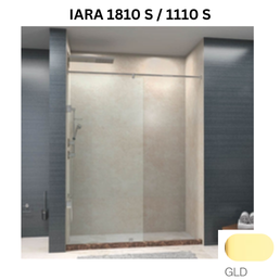 Jaquar IARA 1810 S / 1110 S - Free walk-in shower enclosure JSE-GLD-810S1000SX - 1950 x 1000 mm