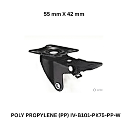 Supo Poly POLY PROPYLENE (PP) IV-B101-PK75-PP-W - 55 mm X 42 mm