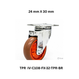 Supo Poly TPR IV-C108-FX-32-TPR-BR - 24 mm X 30 mm