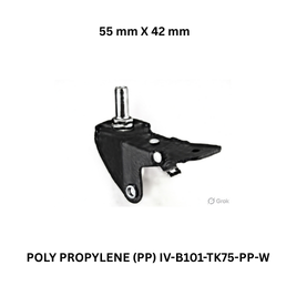 Supo Poly POLY PROPYLENE (PP) IV-B101-TK75-PP-W - 55 mm X 42 mm