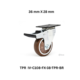 Supo Poly TPR IV-C108-FX-38-TPR-BR - 36 mm X 28 mm