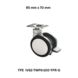 Supo Poly TPE IV62-TWPK-100-TPR-G - 95 mm x 70 mm