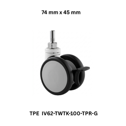 Supo Poly TPE IV62-TWTK-100-TPR-G - 74 mm x 45 mm