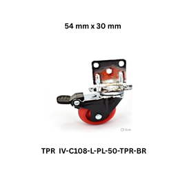 Supo Poly TPR IV-C108-L-PL-50-TPR-BR - 54 mm x 30 mm
