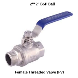 Secure Air Female Threaded Valve (FV) - 2"*2" BSP Ball