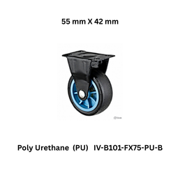 Supo Poly Poly Urethane (PU) IV-B101-FX75-PU-B - 55 mm X 42 mm