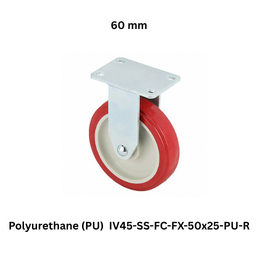 Supo Poly Polyurethane (PU) IV45-SS-FC-FX-50x25-PU-R - 60 mm