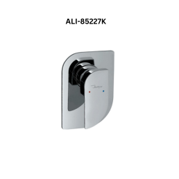 Jaquar Single Lever Exposed Parts Kit of Deusch Mixer consisting of Operating Lever, Cartridge Sleeve, Wall Flange (with Seals) (Compatible with ALD-227 or ALD-229)