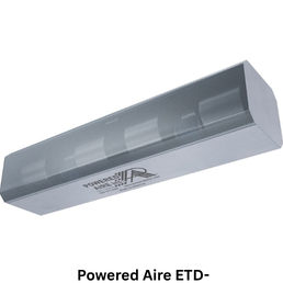 Powered Aire ETD-E 145 inch - Air Curtain