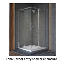 Jaguar Enna Corner entry shower enclosure - 1000 mm x 1000 mm