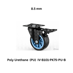 Supo Poly Poly Urethane (PU) IV-B101-PK75-PU-B - 8.5 mm