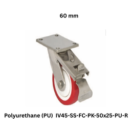 Supo Poly Polyurethane (PU) IV45-SS-FC-PK-50x25-PU-R - 60 mm