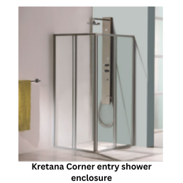 Jaguar Kretana Corner entry shower enclosure - 1000 mm x 1200 mm