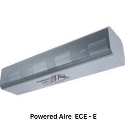 Powered Aire ECE-E - 145 inch - Air Curtain