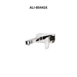 Jaquar Exposed Part Kit of Single Concealed Stop Cock consisting of Operating Lever, Cartridge Sleeve, Wall Flange (with Seals) & Basin Spout (Compatible with ALD-441)