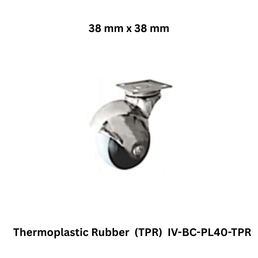 Supo Poly Thermoplastic Rubber (TPR) IV-BC-PL40-TPR - 38 mm x 38 mm