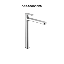 Jaquar Single Lever Tall Boy with 150mm Extension Body Fixed Spout without Popup Waste System with 600mm Long Braided Hoses