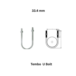 Tembo U Bolt - 33.4 mm