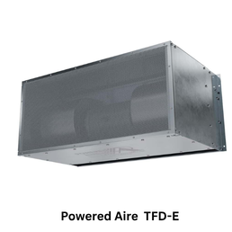 Powered Aire TFD-E - 144 inch - Air Curtain