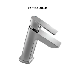 Jaquar Single Lever Basin Mixer without Popup Waste with 450mm Long Braided Hoses