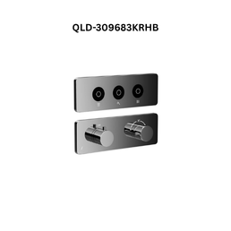 Jaquar Exposed Part Kit of QLOUD Touch Shower System with 3 outlets for connection to Rain, Hand Shower & Body Shower (Compatible with QLD-CHR-309661C)