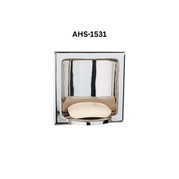 Jaquar Queen’s Soap Dish Recessed Type (Stainless Steel)
