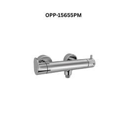 Jaquar Exposed Shower Mixer (Wall Mounted) with Thermostatic Control with Connecting Legs & Wall Flanges