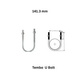 Tembo U Bolt - 141.3 mm